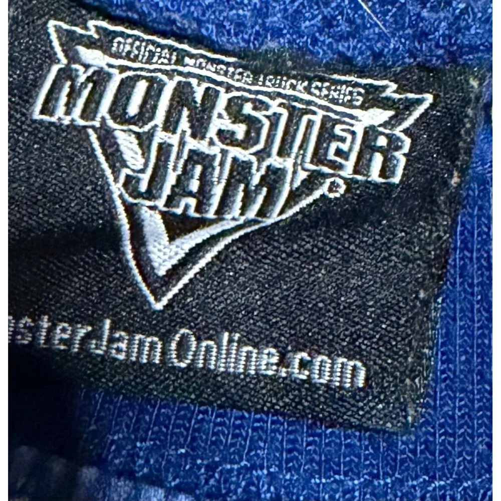 Y2K monster jam boys pj top